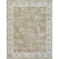 thumbnail image 1 of Hauteloom Claydon Hallway, Kitchen Runner Rug - Bordered Oushak Style Traditional Floral - Brown, Gray - 2'7" x 7'3", 1 of 10