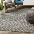 thumbnail image 1 of Hauteloom Cliffwood Living Room, Bedroom Area Rug - Bohemian, Transitional - Charcoal, Sage, Peach - 7'10" x 10'2", 1 of 7