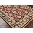 thumbnail image 1 of Hauteloom Coalinga Wool Living Room, Bedroom Area Rug - Traditional - Black, Brick Red, Dark Red - 2' x 3', 1 of 9