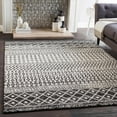 thumbnail image 1 of Hauteloom Constantinople 7'10" x 11' Moroccan Bohemian Pattern - Farmhouse Area Rug - Rectangle - Polypropylene - Black, Light Gray, Medium Gray, White, 1 of 20