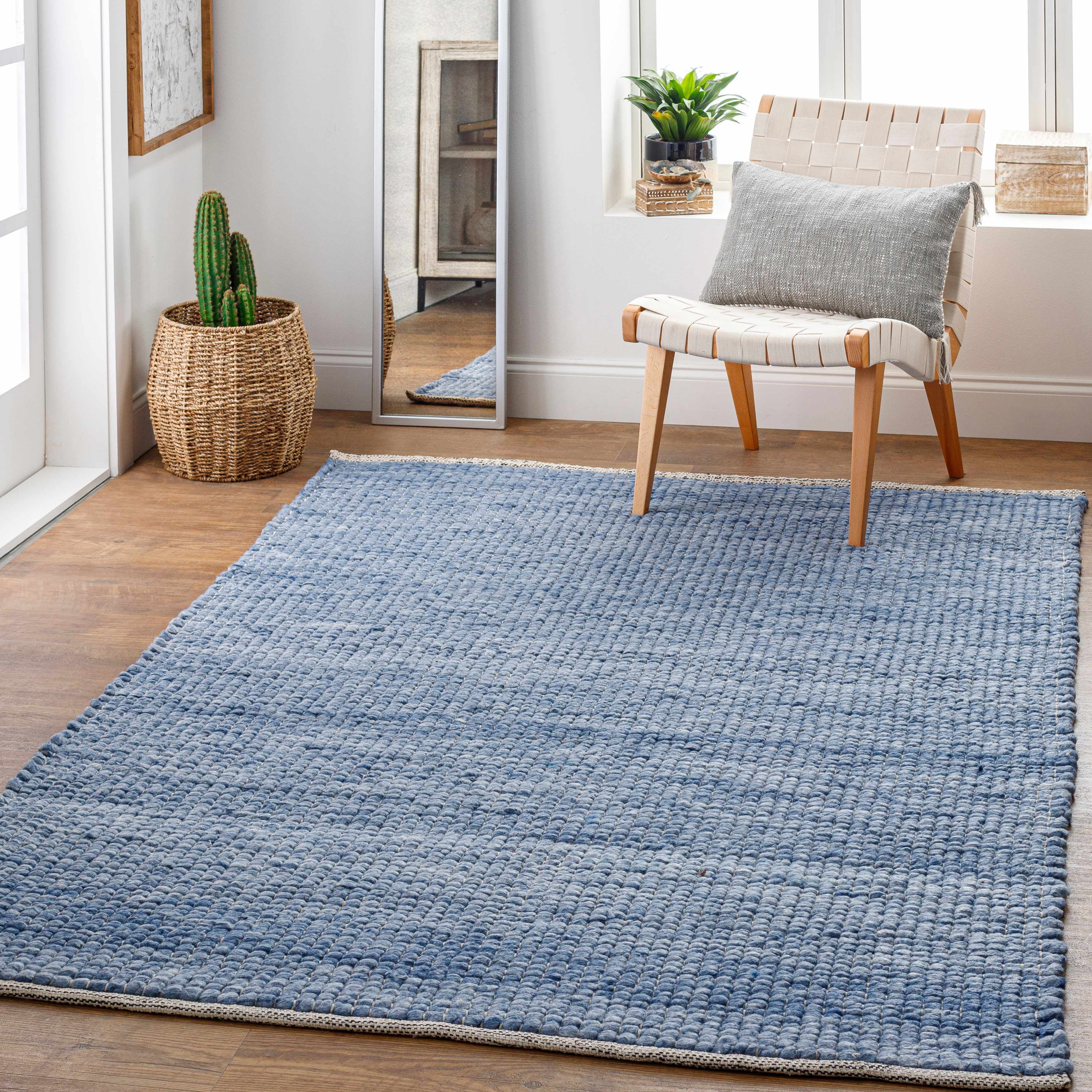 Hauteloom Coppabella Wool Living Room, Bedroom Area Rug Modern
