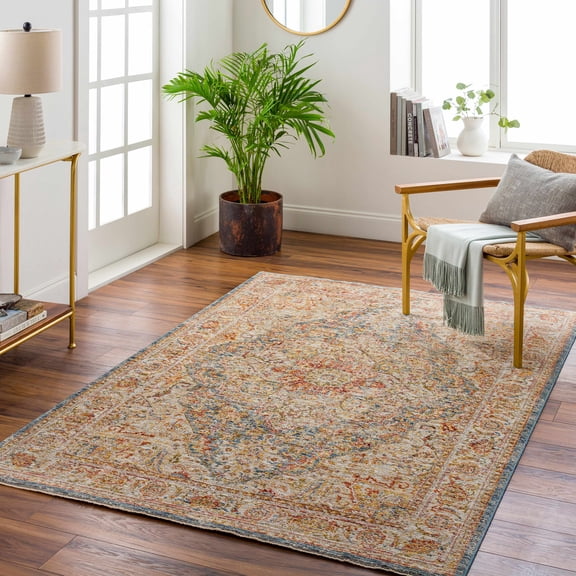 Hauteloom Cress Living Room, Bedroom Area Rug - Brown, Beige - 2' x 3'