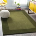 thumbnail image 1 of Hauteloom Cylinder Wool Living Room, Bedroom Area Rug - Contemporary - High Pile - Olive, Green - 7'6" x 9'6", 1 of 13