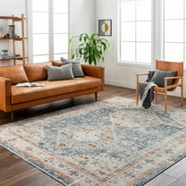 Hauteloom Cyndi Living Room, Bedroom Area Rug - Brown, Gray - 11'11" x 15'7"