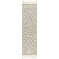 thumbnail image 1 of Hauteloom DAMA Wool Hallway, Kitchen Runner Rug - Traditional, Transitional - Ivory, Black - 2' x 5', 1 of 8