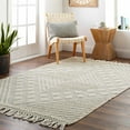 thumbnail image 1 of Hauteloom DAMA Wool Living Room, Bedroom Area Rug - Beige, Purple, Gray - 8' x 10', 1 of 8