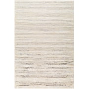 Hauteloom Dalal Wool Living Room, Bedroom Area Rug - Bohemian, Transitional - Bone, Driftwood, Nutmeg - 2 x 3