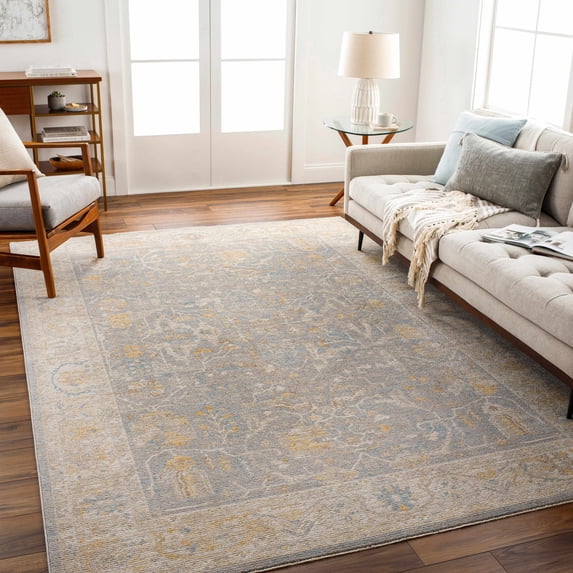 Hauteloom Dally Living Room, Bedroom Area Rug - Gray - 12' x 15'