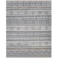thumbnail image 1 of Hauteloom Danny Recycled Material Living Room, Bedroom Area Rug - Southwestern - White, Black, Silver Gray - 2' x 3', 1 of 6