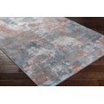 thumbnail image 1 of Hauteloom Daraga Living Room, Bedroom Area Rug - Contemporary - Blue, Rust, Light Blue - 8'10" x 12', 1 of 7