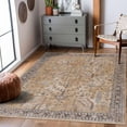 thumbnail image 1 of Hauteloom Darla Living Room, Bedroom Area Rug - Traditional - Olive, Medium Gray, Off White - 7'10" x 10', 1 of 11