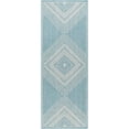 thumbnail image 1 of Hauteloom Deana Hallway, Kitchen Runner Rug - Silver, Blue - 2'7" x 7'3", 1 of 9