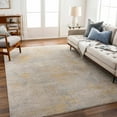 thumbnail image 1 of Hauteloom Deion Living Room, Bedroom Area Rug - Gray - 6'7" x 9'6", 1 of 8