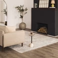 thumbnail image 1 of Hauteloom Devonport Living Room, Bedroom Area Rug - Modern Abstract Carpet - Gray, Brown, Blue - 6'7" x 9'6", 1 of 20