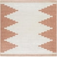 thumbnail image 1 of Hauteloom Djugun Outdoor Area Rug - Outside Porch Patio Rug Carpet - Waterproof Rug - Geometric - Pink, Cream, Salmon, Beige - 7'10" Square, 1 of 10
