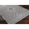 thumbnail image 1 of Hauteloom Eaglesham Wool Living Room, Bedroom Area Rug - Bohemian, Transitional - Black, White - 2' x 3', 1 of 8