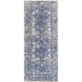 thumbnail image 1 of Hauteloom Eastham Hallway, Kitchen Runner Rug - Updated Traditional - Blue, Beige - 3'3" x 8', 1 of 9
