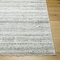 thumbnail image 1 of Hauteloom Eldad Recycled Material Hallway, Kitchen Runner Rug - White, Black, Silver - 2'6" x 8', 1 of 6