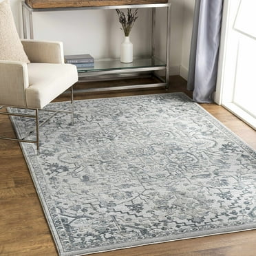 Hauteloom Embsay Living Room, Bedroom Area Rug - Traditional - DustySage, LightBeige, Taupe - 18" x 18" Sample