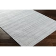thumbnail image 1 of Hauteloom Ermita Recycled Material Living Room, Bedroom Area Rug - Contemporary - Light Slate, Gray, Charcoal - 2' x 3', 1 of 10