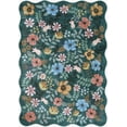 thumbnail image 1 of Hauteloom Fergie Living Room, Bedroom Machine Washable Area Rug - Contemporary - Teal, Coral, Sky Blue - 5'3" x 7'7", 1 of 1