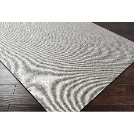 Hauteloom Ferryhill Living Room, Bedroom Patio Outdoor Area Rug - Outdoor - Light Slate, Black, Cream - 5' x 7'6"