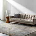 thumbnail image 1 of Hauteloom Fleur Living Room, Bedroom Area Rug - Gray, Brown - 5' x 7'5", 1 of 15