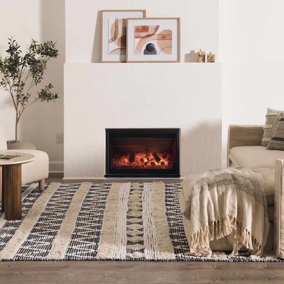 Hauteloom Gaius Living Room, Bedroom Area Rug - 9' x 12'