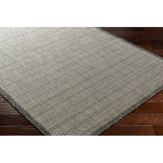 Hauteloom Genet Living Room, Bedroom Patio Outdoor Area Rug - Gray, Purple - 5'3" x 7'