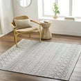 thumbnail image 1 of Hauteloom Genji Living Room, Bedroom Area Rug - Gray - 7'10", 1 of 19
