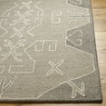 thumbnail image 1 of Hauteloom Geri Wool Living Room, Bedroom Area Rug - Bohemian, Transitional - Dusty Sage - 18" Sample, 1 of 6