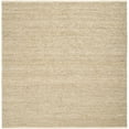 thumbnail image 1 of Hauteloom Germantown Jute Living Room, Bedroom Area Rug - Traditional, Transitional - Ivory - 8' Square, 1 of 18