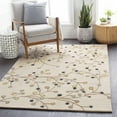 thumbnail image 1 of Hauteloom Grafton Hand Tufted Wool Living Room, Bedroom Boho Area Rug - Transitional Farmhouse Dot Pattern - Blue, Brown - 12' x 15', 1 of 14
