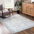 thumbnail image 1 of Hauteloom Haile Living Room, Bedroom Area Rug - Gray - 7'10" x 10'2", 1 of 15