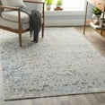 thumbnail image 1 of Hauteloom Hamler Living Room, Bedroom Area Rug - Contemporary - Sage, DeepTeal, Ivory - 18" Sample, 1 of 10