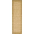 thumbnail image 1 of Hauteloom Hampden Wool Hallway, Kitchen Runner Rug - Contemporary - High Pile - Camel - 2'6" x 8', 1 of 13