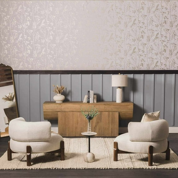 Hauteloom Hanlontown Wool Living Room, Bedroom Area Rug - Contemporary - Ivory, Charcoal - 6' x 9'