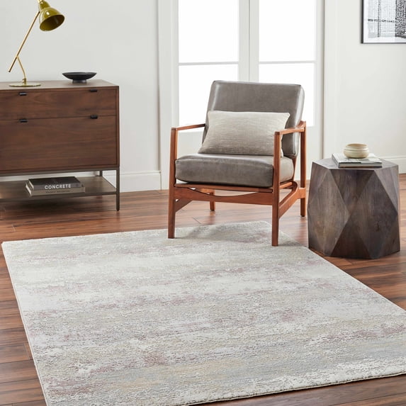 Hauteloom Hanne Living Room, Bedroom Area Rug - Gray, Brown - 5' x 7'5"