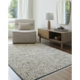 thumbnail image 1 of Hauteloom Haran Living Room, Bedroom Area Rug - Traditional - Cloud Gray - 18" Sample, 1 of 15