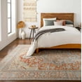 thumbnail image 1 of Hauteloom Hardwick Living Room, Bedroom Patio Outdoor Area Rug - Traditional - Rust, Ivory, Mustard - 5'3" x 7'3", 1 of 8