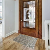 Hauteloom Heacham Living Room, Bedroom Area Rug - Gray, Brown, Blue - 10' x 14'