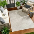 thumbnail image 1 of Hauteloom Helga Living Room, Bedroom Patio Outdoor Area Rug - Beige, Gray - 2' x 3', 1 of 6