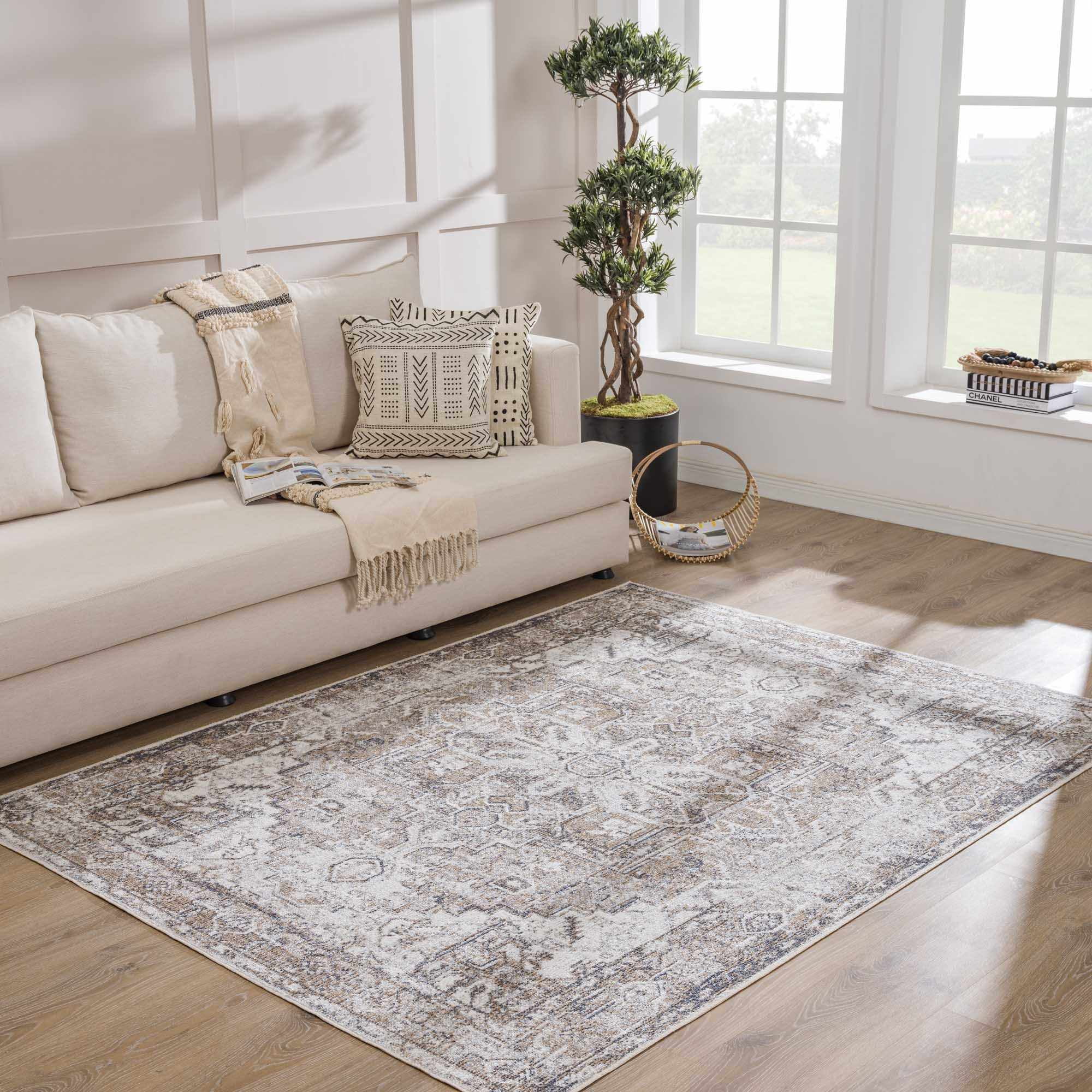 ロンハーマン　Ron Herman　Mouton Rug light brown 送料無料】Ron Herman ロンハーマン Mouton Rug (Ron Herman