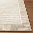 thumbnail image 1 of Hauteloom Hiroto Wool Living Room, Bedroom Area Rug - Traditional, Transitional - Taupe, Ivory, Sandstone - 5' x 7'6", 1 of 6