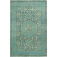 thumbnail image 1 of Hauteloom Honesdale Wool Living Room, Bedroom Area Rug - Traditional - Medium Green, Light Green, Teal - 3'6" x 5'6", 1 of 7