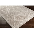 thumbnail image 1 of Hauteloom Horsmonden Living Room, Bedroom Area Rug - Bohemian, Transitional - High Pile - Medium Brown, Off White - 18" x 18" Sample, 1 of 6