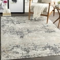 thumbnail image 1 of Hauteloom Hyner Living Room, Bedroom Area Rug - Contemporary - LightGray, Slate Blue, Mustard - 18" x 18" Sample, 1 of 10