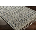 thumbnail image 1 of Hauteloom Ingham Wool Living Room, Bedroom Area Rug - Bohemian, Transitional - High Pile - Blue, Charcoal, Cream - 2' x 3', 1 of 14