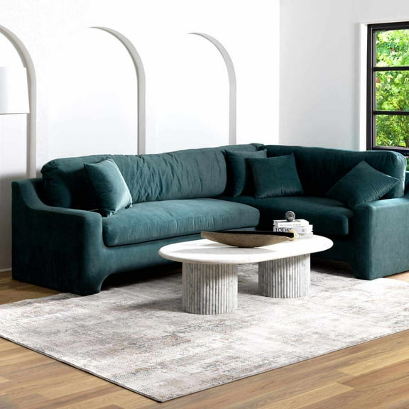 Hauteloom Ironwood Hallway, Kitchen Runner Rug - Modern - Gray - 2'7" x 7'3"