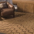 thumbnail image 1 of Hauteloom Jame Jute Hallway, Kitchen Runner Rug - Bohemian, Transitional - Tan, Dark Brown, Charcoal - 2'6" x 8', 1 of 11